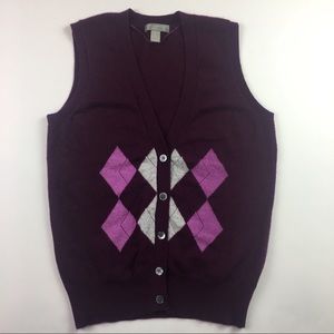 Charter Club Cashmere Sleeveless Sweater Small